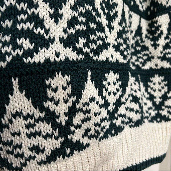 Vintage American Eagle Tree Sweater Medium - Picture 8 of 10